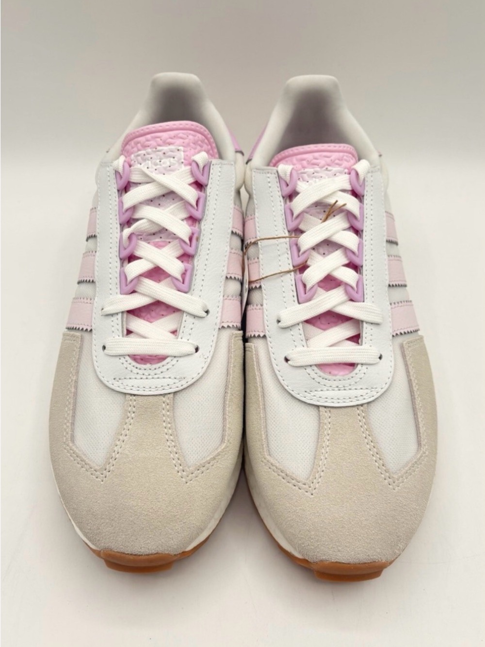 Adidas ZX 500 RM Sneakers
Sz 10.5 Blush Pink Suede Boost Retro Lifestyle Y2K